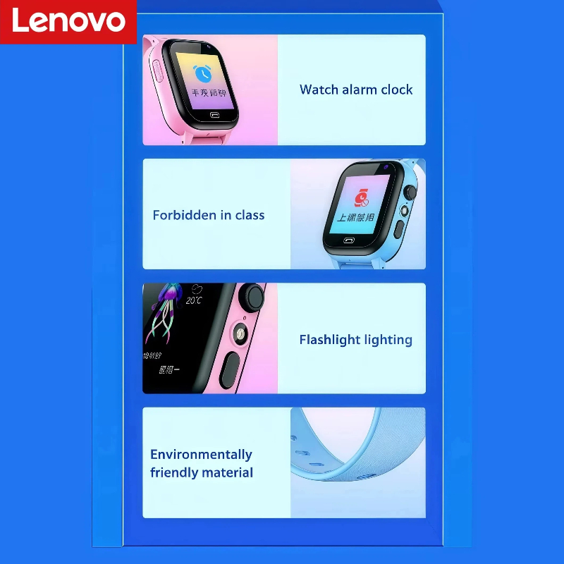 Lenovo Kids Smart Watch Earpho - Smartwatch Watches For Kids With Gps ulasan dan harga