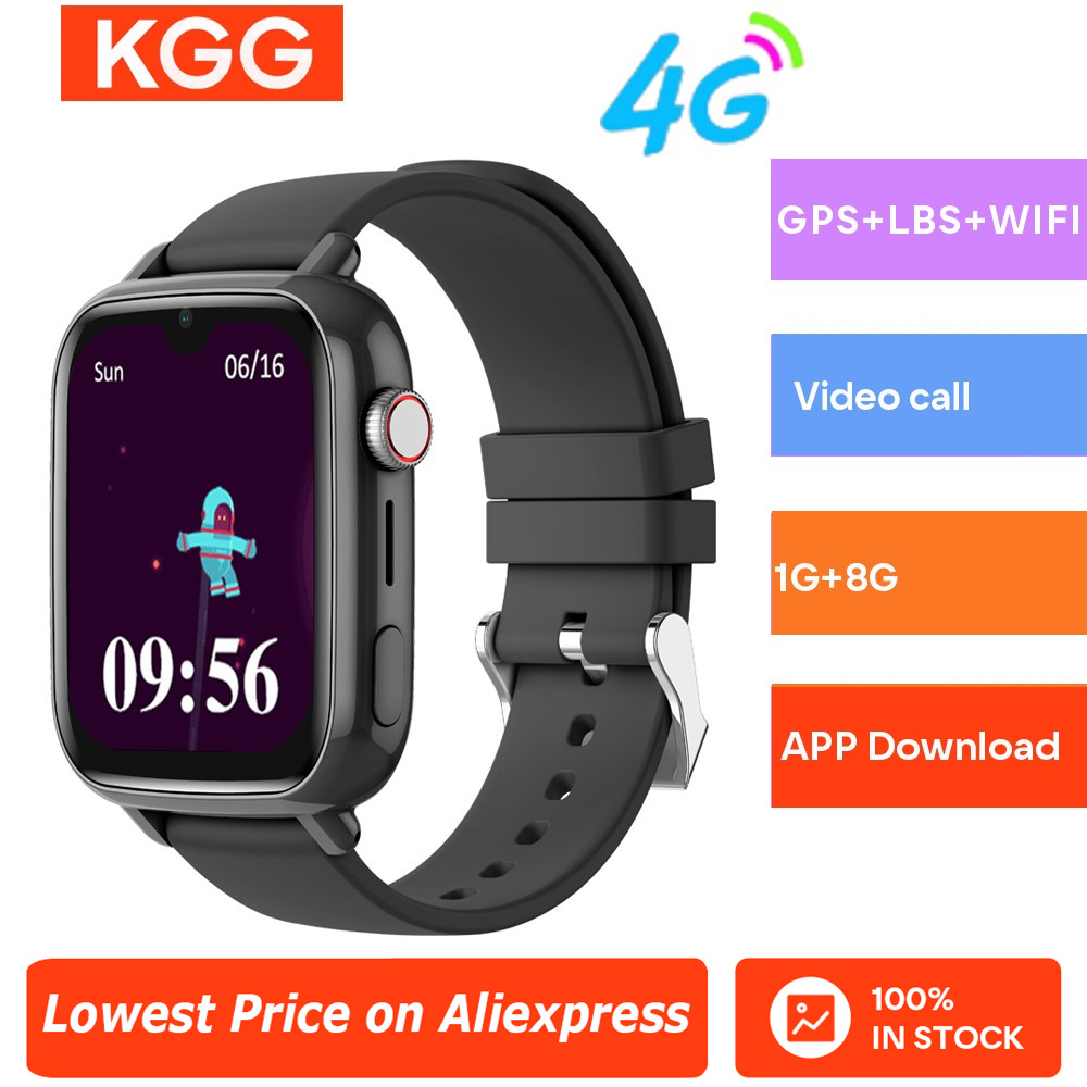 4G Smart Watch Kids Video Call - Smartwatch Watches For Kids With Gps ulasan dan harga